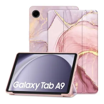 Pouzdro na tablet Tech-Protect Smartcase pouzdro na Samsung Galaxy Tab A9 8.7'', marble