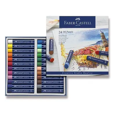 Olejové pastely FABER-CASTELL 24 barev