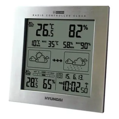 Meteostanice Hyundai WS 2244M metalická