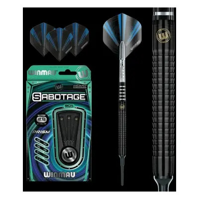 Šipky Šipky Winmau soft Sabotage Black 20g, 90% wolfram