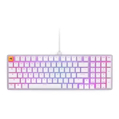 Herní klávesnice Glorious GMMK 2 Full-Size keyboard - Fox Switches, white - US