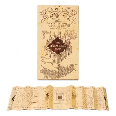 Dárková sada Harry Potter: Marauder's Map - papírová mapa