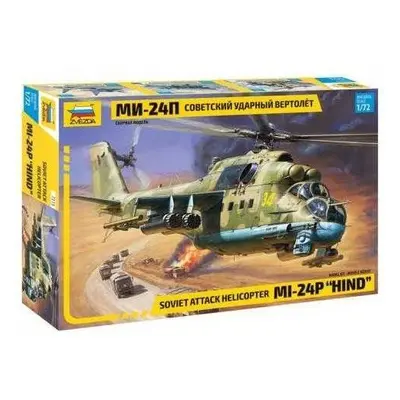 Plastikový model Model Kit vrtulník 7315 - MIL-24P "HIND"