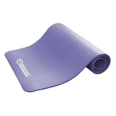 Podložka na cvičení MASTER Yoga NBR 10 mm, 183x61 cm, fialová