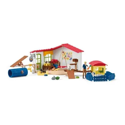 Set figurek a příslušenství Schleich Hotel pro mazlíčky 42607