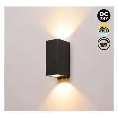 Kama Lights LED nástěnné svítidlo 24V Dual White WL155S 12W IP65 Barva: Bílá