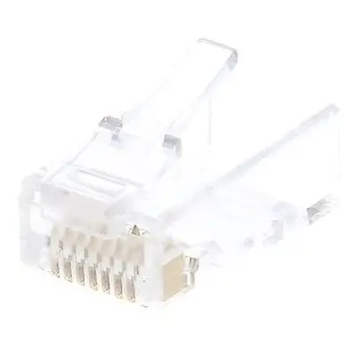 Konektor RJ45, CAT5E, UTP, 8p8c, na drát, 100ks v balení