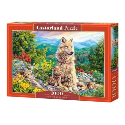 CASTORLAND Puzzle Nová vlčí generace 1000 dílků