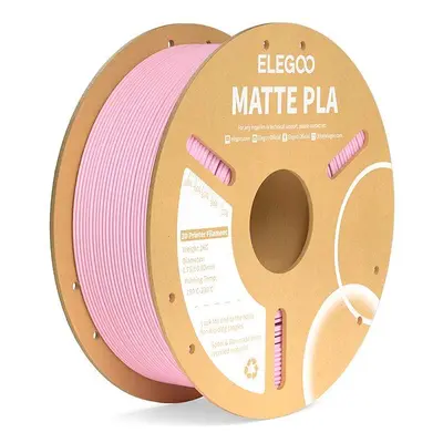 Filament Elegoo PLA MATTE-1.75mm-1KG-Cardboard Spool-Sakura Pink