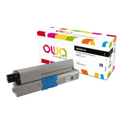 OWA Armor toner kompatibilní s OKI 46508716, 1500st, černá/black