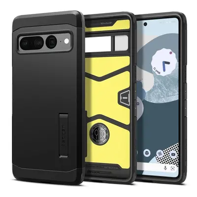 Kryt na mobil Spigen Tough Armor Black Google Pixel 7 Pro