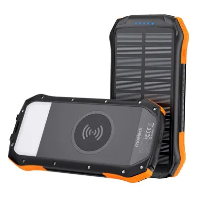 Powerbanka ChoeTech B659 10000mAh solar Power Bank+wireless charging