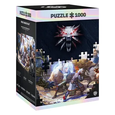 Puzzle The Witcher: Geralt and Triss in Battle - Puzzle