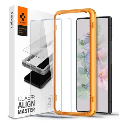 Ochranné sklo Spigen Glass AlignMaster 2 Pack Clear Google Pixel 7