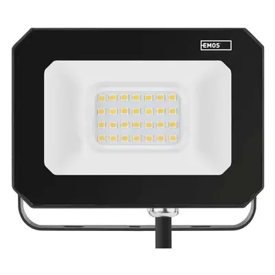 LED reflektor EMOS LED reflektor SIMPO 20 W, černý, neutrální bílá