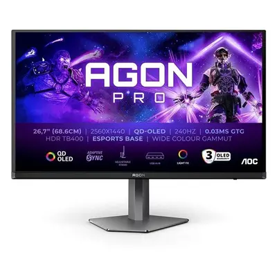 Monitor 27" AOC AGON AG276QZD2 OLED