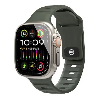 Řemínek Mobile Origin Strap Olive Green Apple Watch 49mm/46mm/45mm/44mm/42mm