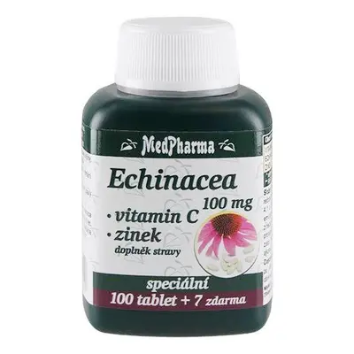 Echinacea MedPharma Echinacea 100 mg + Vitamin C + Zinek - 107 tbl.