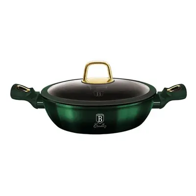 BERLINGERHAUS BERLINGERHAUS Pánev hluboká s titanovým povrchem 28 cm Emerald Collection BH-6060