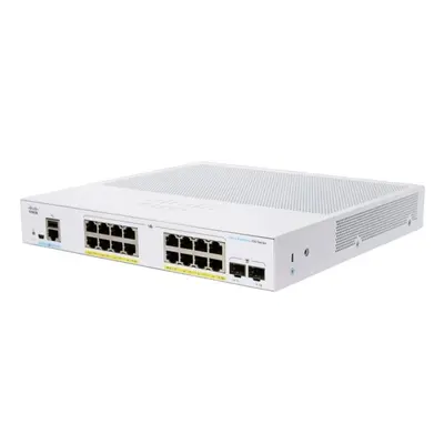 Switch CISCO CBS250 Smart 16-port GE, PoE, 2x1G SFP