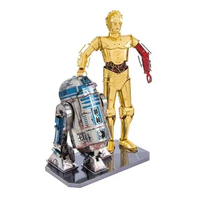 3D puzzle Metal Earth 3D puzzle Star Wars: R2D2 a C-3PO (deluxe set)