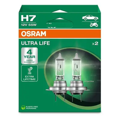 Autožárovka OSRAM Ultra Life H7 55W PX26d 2ks