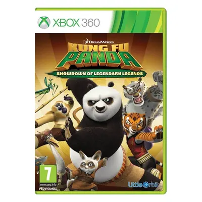 Hra na konzoli Xbox 360 - Kung Fu Panda: Showdown of Legendary Legends