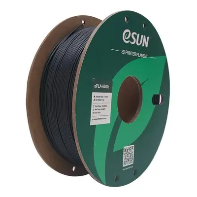 Filament eSUN ePLA-Matte Deep Black 1kg