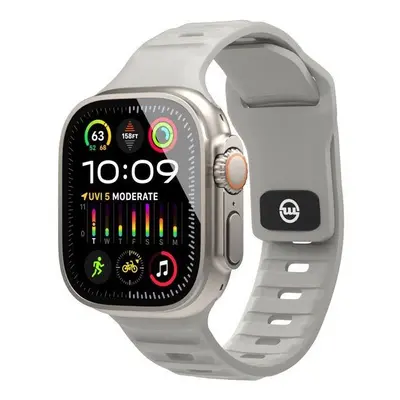 Řemínek Mobile Origin Strap Light Gray Apple Watch 49mm/46mm/45mm/44mm/42mm