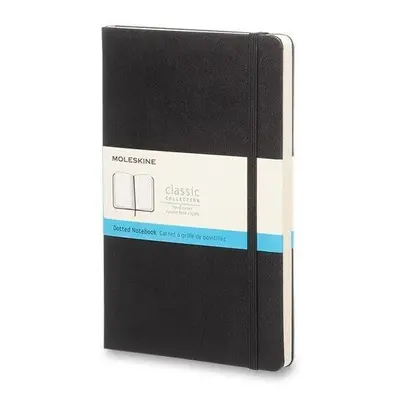 Zápisník MOLESKINE L, tvrdé desky, tečkovaný, černý