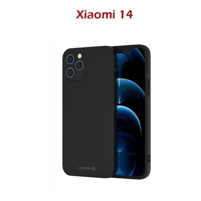 Kryt na mobil Swissten Soft Joy pro Xiaomi 14 černé