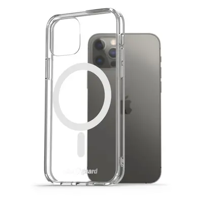 Kryt na mobil AlzaGuard Crystal Clear TPU Case Compatible with Magsafe pro iPhone 12 / 12 Pro