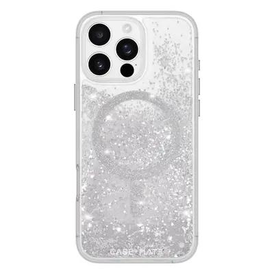 Kryt na mobil CaseMate Waterfall Silver Magsafe iPhone 16 Pro Max