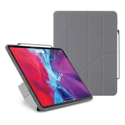 Pouzdro na tablet Pipetto Origami Pencil Case pro Apple iPad Air 10.9" (2020) - šedá