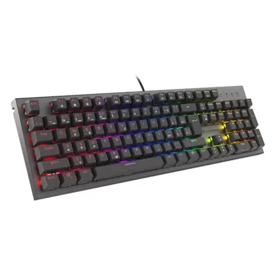 Genesis herní mechanická klávesnice THOR 303/RGB/Outemu Red/Drátová USB/US layout/Černá