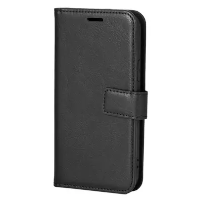 Pouzdro na mobil AlzaGuard Book Flip Case pro iPhone 12 / 12 Pro černé