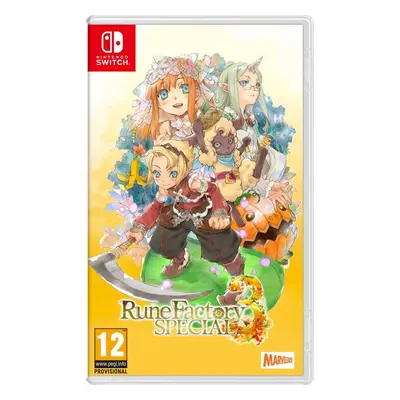 Hra na konzoli Rune Factory 3 Special - Nintendo Switch