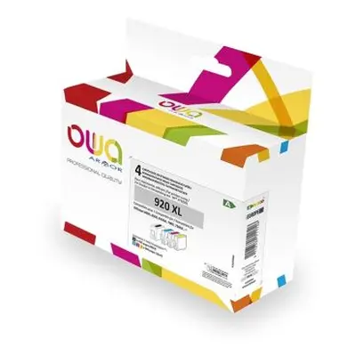 OWA ARMOR ink HP (CD975AE/CD972AE/CD973AE/CD974AE), 4-pack (CMYK), 48ml/3x12ml