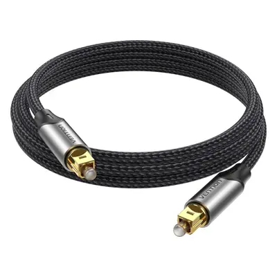 Audio kabel Vention Optical Fiber Toslink Audio Cable Aluminum Alloy Type 3M Gray