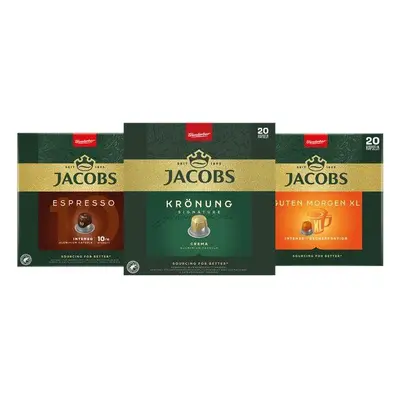 Kávové kapsle Jacobs Wunderbar MixPack Nespresso®* Original 60 ks