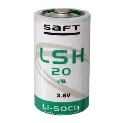 Jednorázová baterie SAFT LSH20, lithiový článek 3.6V, 13000mAh