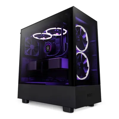 Počítačová skříň NZXT H5 Elite Black