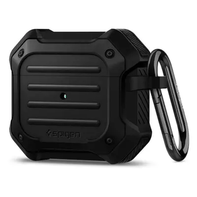 Pouzdro na sluchátka Spigen Tough Armor Black Apple AirPods 3 2021