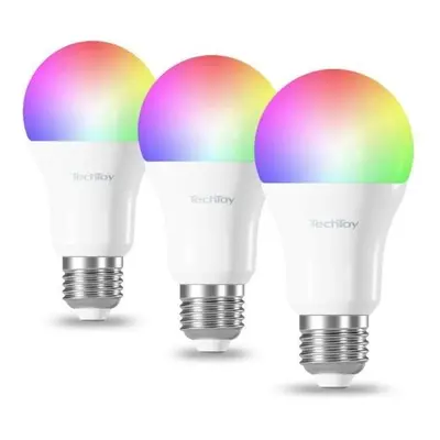 LED žárovka TechToy Smart Bulb RGB 9W E27 ZigBee 3pcs set