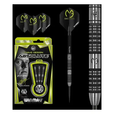 Šipky Šipky Winmau steel MvG Absolute 24g, 90% wolfram