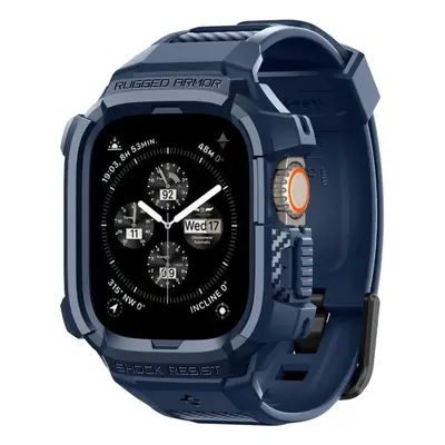 Ochranný kryt na hodinky Spigen Rugged Armor Pro Navy blue Apple Watch Ultra 2/1 49mm