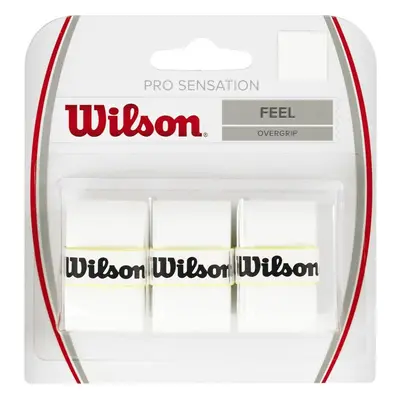 Omotávka na raketu Wilson PRO OVERGRIP SENSATION bílá