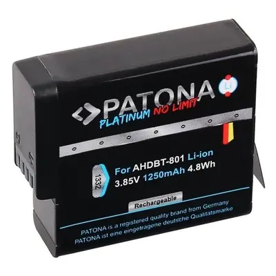 Baterie pro fotoaparát PATONA pro GoPro Hero 5/6/7/8 1250mAh Li-Ion Platinum