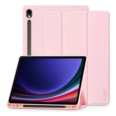 Pouzdro na tablet Tech-Protect SC Pen pouzdro na Samsung Galaxy Tab S9 FE 10.9'', růžové