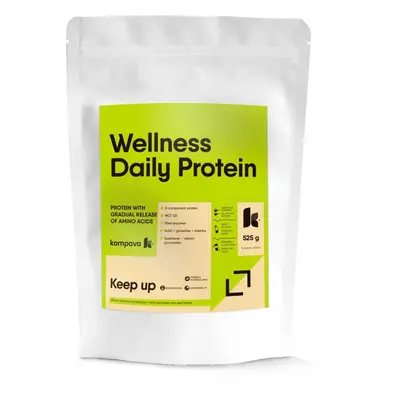 Protein Kompava Wellness Daily Protein 525g, čokoláda